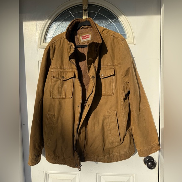 Levi's Other - Levi's Men's Washed Cotton Two Pocket Military Jacket size XXL